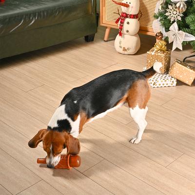 Show full view: HugSmart Pet Christmas Happy Woofmas Holiday Ale Dog Toy slide 5 of 5