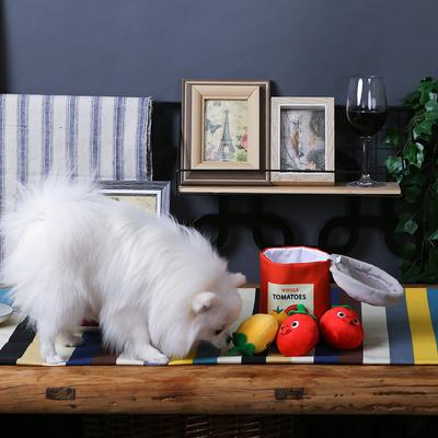 Show full view: HugSmart Pet Food Party Tomato Can Dog Toy slide 7 of 7