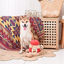 HugSmart Peanut Butter Jar Puzzle Squeaky Hide & Seek Plush Dog Toy, Small/Medium slide 2 of 9