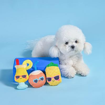 Show full view: HugSmart Pet Food Party Pina Colada Dog Toy slide 6 of 6