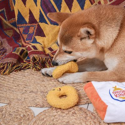 Show full view: HugSmart Pet Food Party Onion Ring-L Dog Toy slide 7 of 9