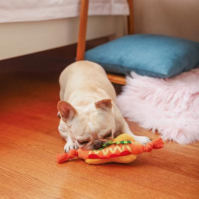 Show full view: HugSmart Pet Food Party Hot Dog Dog Toy slide 5 of 5