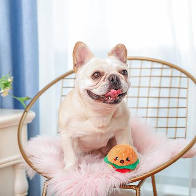 Show full view: HugSmart Pet Food Party Hamburger Dog Toy slide 7 of 7