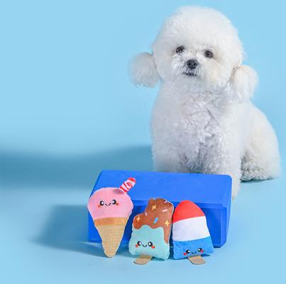 Show full view: HugSmart Pet Food Party Cool Pup Dog Toy slide 7 of 7