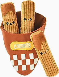 HugSmart Pet Food Party Churros Dog Toy