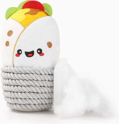 Show full view: HugSmart Pet Fiesta Chewsday Burrito Dog Toy slide 3 of 7