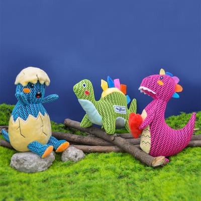 Show full view: HugSmart Pet Dinosaur Land Stego Dog Toy slide 9 of 10