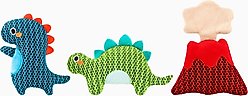 HugSmart Pet Dinosaur Land Dino Buds Dog Toy