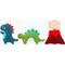 Show in main carousel: HugSmart Pet Dinosaur Land Dino Buds Dog Toy slide 1 of 8