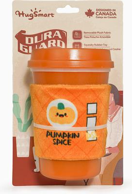 Show full view: HugSmart Pet Coffee Hour Pumpkin Spice Latte Dog Toy slide 3 of 3