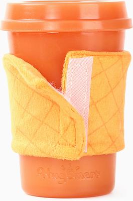 Show full view: HugSmart Pet Coffee Hour Pumpkin Spice Latte Dog Toy slide 2 of 3