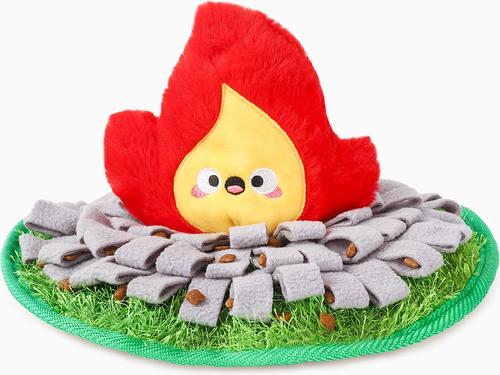 Show full view: HugSmart Pet Camping Pups Snuffle Campsite Dog Toy slide 3 of 4