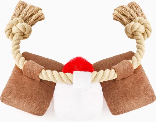 Show full view: HugSmart Pet Camping Pups S' Mores Tug Dog Toy slide 2 of 4