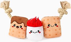 HugSmart Pet Camping Pups S' Mores Tug Dog Toy