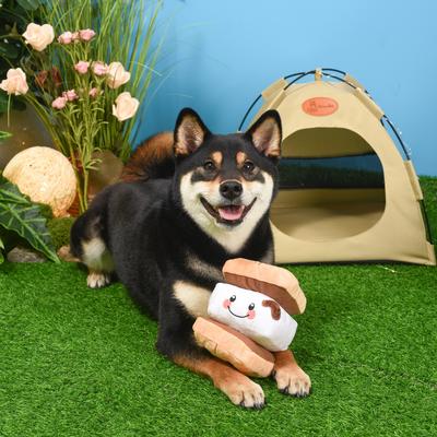 Show full view: HugSmart Pet Camping Pups S' More Dog Toy slide 9 of 9
