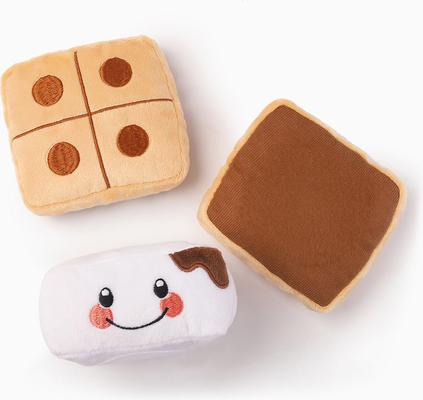 Show full view: HugSmart Pet Camping Pups S' More Dog Toy slide 4 of 9