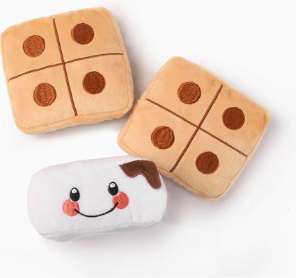 Show full view: HugSmart Pet Camping Pups S' More Dog Toy slide 3 of 9