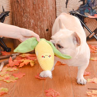 Show full view: HugSmart Pet Camping Pups Corn Dog Toy slide 7 of 9