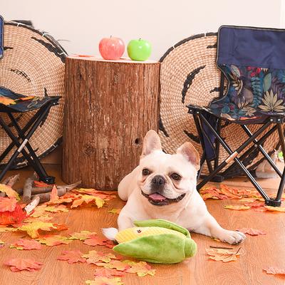 Show full view: HugSmart Pet Camping Pups Corn Dog Toy slide 4 of 9