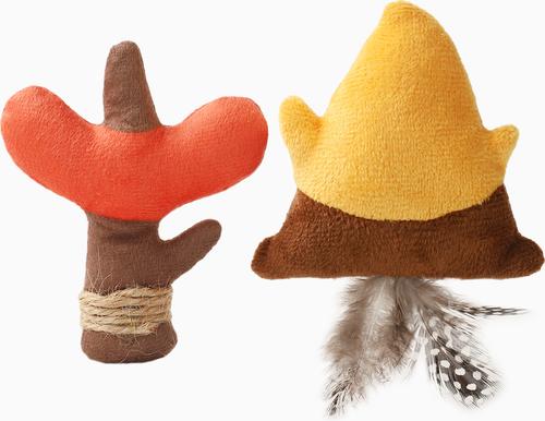 Show full view: HugSmart Pet Camping Claws -Campfire Sausage Cat Toy slide 2 of 4