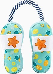 HugSmart Pet Beach Daze Slipper Dog Toy