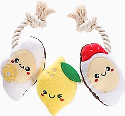 HugSmart Pet Beach Daze Seaside Oyster Dog Toy