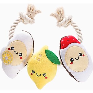 HugSmart Pet Beach Daze Seaside Oyster Dog Toy
