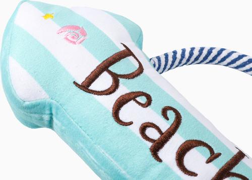 Show full view: HugSmart Pet Beach Daze Beach Sign Dog Toy slide 3 of 4