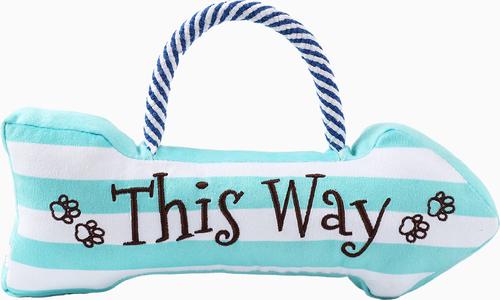 Show full view: HugSmart Pet Beach Daze Beach Sign Dog Toy slide 2 of 4