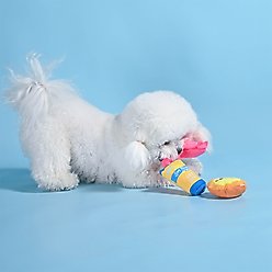 HugSmart Summer Beach Plush Squeaky Variety Pack Dog Toy, X-Small/Small, 3 Count slide 2 of 6