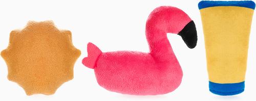 Show full view: HugSmart Pet Beach Daze Barkin' Beach Dog Toy slide 2 of 6