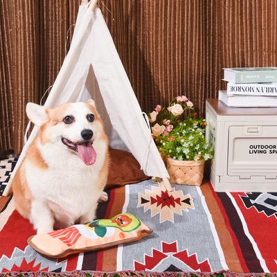 Show full view: HugSmart Pet Avocado Collection Avocado Toast Dog Toy slide 5 of 10