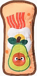 HugSmart Pet Avocado Collection Avocado Toast Dog Toy