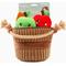Show in main carousel: HugSmart Pet Autumn Tailz Apple Basket Dog Toy slide 4 of 9