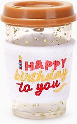 HugSmart Pet Yappy Birthday Brown Birthday Coffee Dog Toy