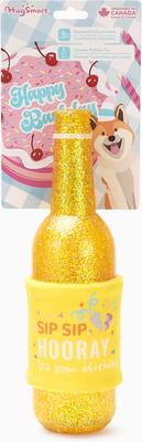 Show full view: HugSmart Pet Yappy Birthday Birthday Wine Dog Toy slide 4 of 6