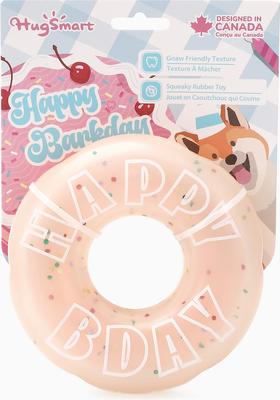 Show full view: HugSmart Pet Yappy Birthday Birthday Donut Dog Toy slide 4 of 7