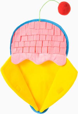 Show full view: HugSmart Pet Whisker Mat Ice Cream Cat Toy slide 4 of 7