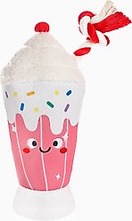 HugSmart Pet Summer Floatie Strawberry Smoothie Dog Toy