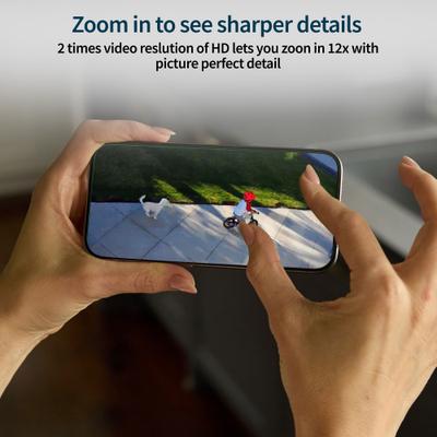 Show full view: Arlo Pro 5S Spotlight Security Dog & Cat Camera, 3 count slide 2 of 11