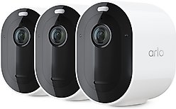 Arlo Pro 5S Spotlight Security Dog & Cat Camera, 3 count
