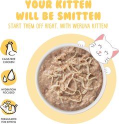 Weruva Kitten Chicken Formula Au Jus Grain-Free Wet Cat Food, 3-oz can, case of 4 slide 2 of 6