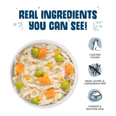 Show full view: Weruva Grandma's Chicken Soup Chicken & Pumpkin in Gravy Grain-Free Wet Cat Food, 3-oz can, case of 4 slide 6 of 11