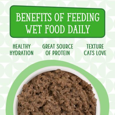 Show full view: Weruva Cats in the Kitchen Lamb Burgini Lamb Au Jus Grain-Free Wet Cat Food, 3.2-oz can, case of 4 slide 4 of 13