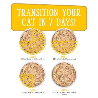 Show full view: Weruva Cats in the Kitchen Chicken Frick 'A Zee Chicken Recipe Au Jus Grain-Free Wet Cat Food, 3.2-oz can, case of 4 slide 10 of 13