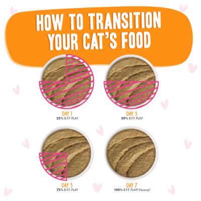 Show full view: BFF Play Pate Lovers Oh Snap! Tuna & Salmon Grain-Free Wet Cat Food, 2.8-oz can, case of 4 slide 9 of 13