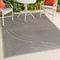 Show in main carousel: JONATHAN Y Arielle Mid-Century Modern Curve Stripe Reversible Machine-Washable Indoor/Outdoor Area Rug, Dark Gray/Cream, 5' x 8' slide 3 of 9