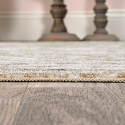 Show full view: JONATHAN Y Keesha Bold Distressed Medallion Low-Pile Machine-Washable Area Rug, Green/Cream, 5' x 8' slide 6 of 10