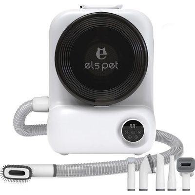 els pet els pet 5 in 1 Dog & Cat Grooming Kit with Vacuum