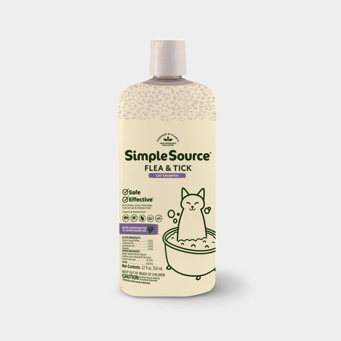 Plant-based flea & tick treatments for cats